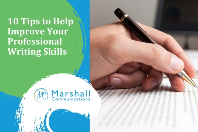 10 Tips to Help Improve Your Professional Writing Skills
