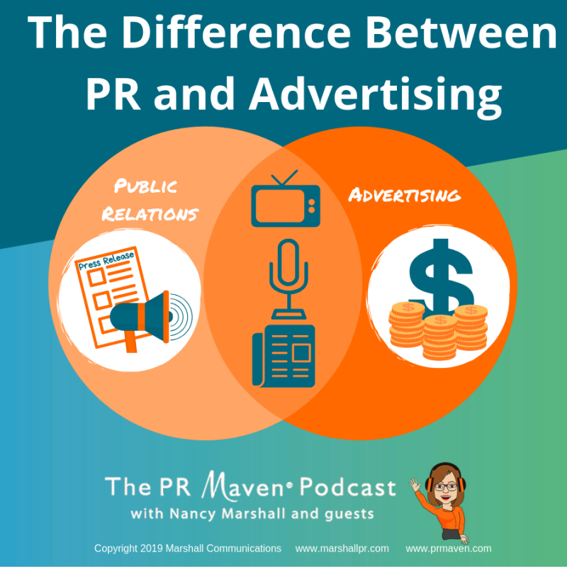 Marketing Minute #4: The Difference Between PR and Advertising Marshall ...