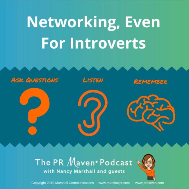 Networking, even for introverts