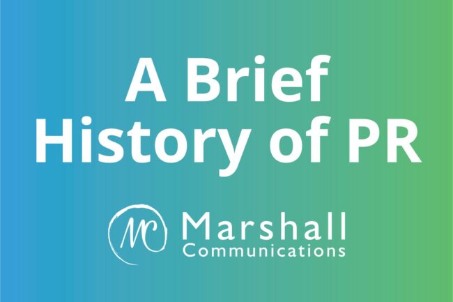 A Brief History of PR