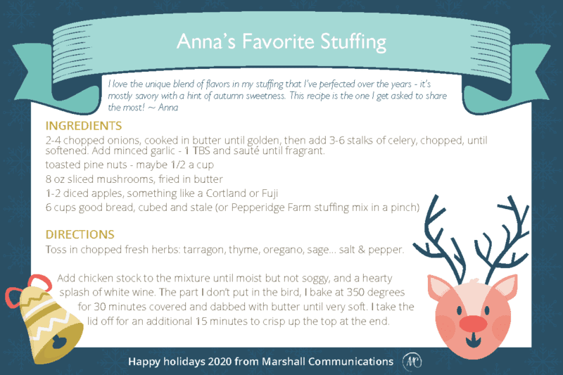Anna’s Favorite Stuffing