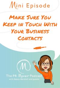 Make Sure You Keep in Touch With Your Business Contacts