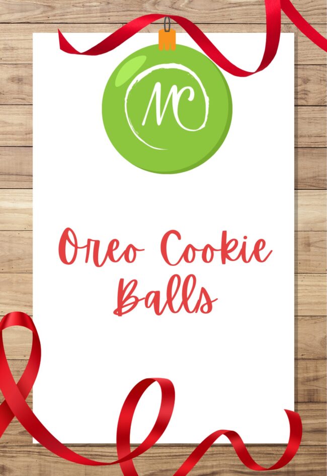 Oreo Cookie Balls