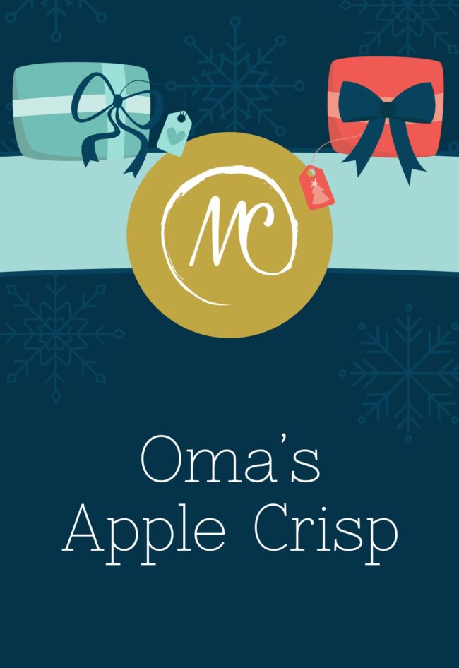 Oma’s Apple Crisp