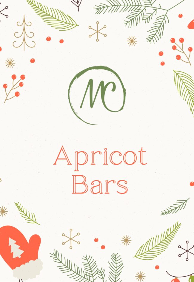 Apricot Bars Featured