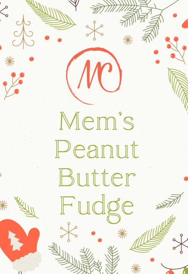 Mem’s Peanut Butter Fudge Featured