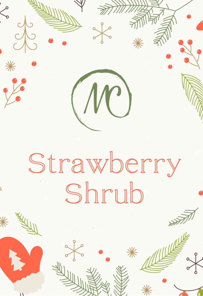 Strawberry Shrub Featured