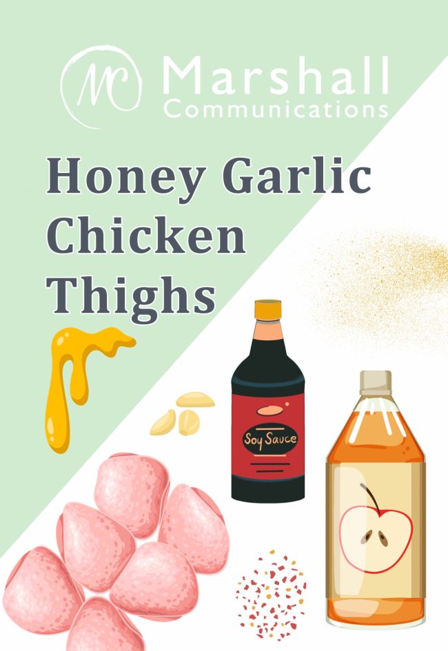 Honey Garlic Chicken Thighs