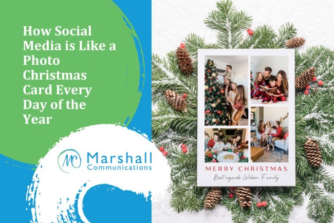 How Social Media Is Like a Photo Christmas Card Every Day of the Year