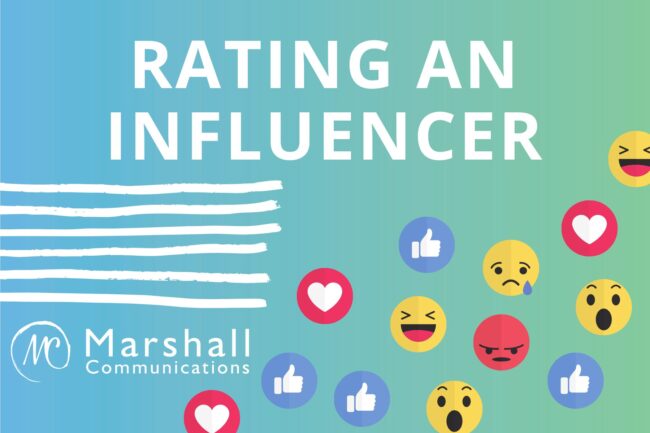 Rating an Influencer