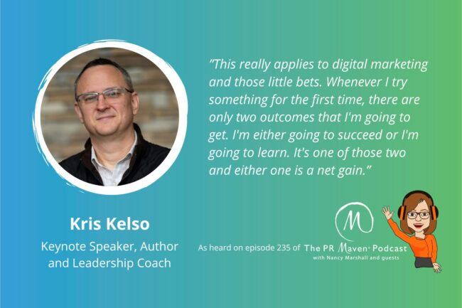 Kris Kelso Quote - How to Conquer Imposter Syndrome by Shifting Your Mindset