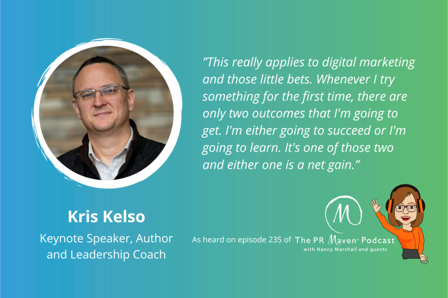 Kris Kelso Quote - How to Conquer Imposter Syndrome by Shifting Your Mindset