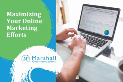 Maximizing Your Online Marketing Efforts - Person Typing on Laptop Near Mug on Glass Table