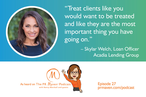 Skylar Welch, a loan officer at Acadia Lending Group