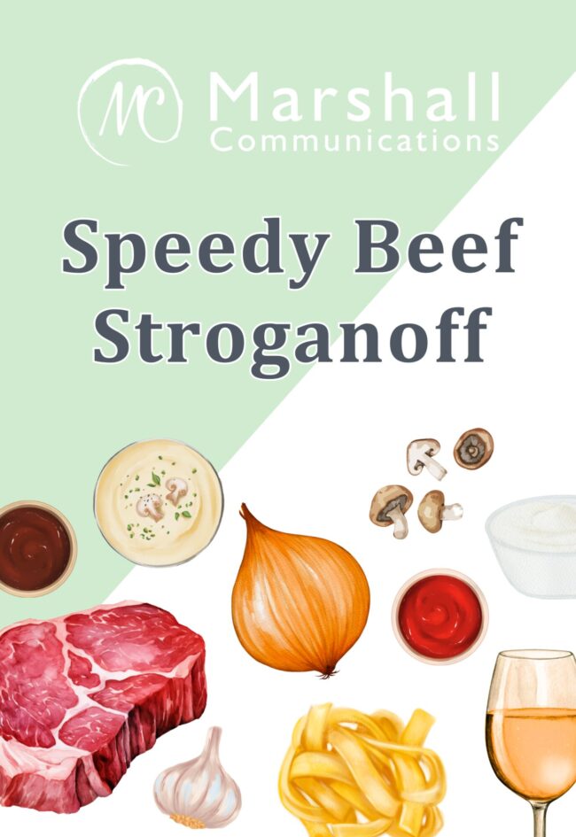 Speedy Beef Stroganoff Featured