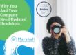 Why You And Your Company Need Updated Headshots - Woman holding a camera over her face