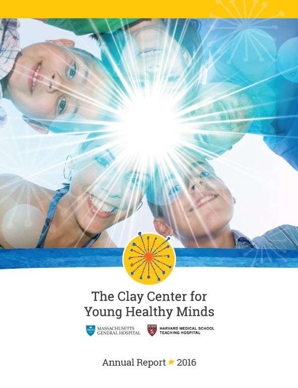 The Clay Center annual report cover